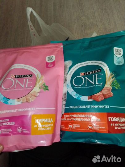 Корм для кошек фирмы Purina