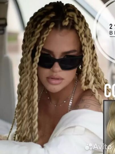 Модель на брейды, дреды, косы, причёски афро, зизи