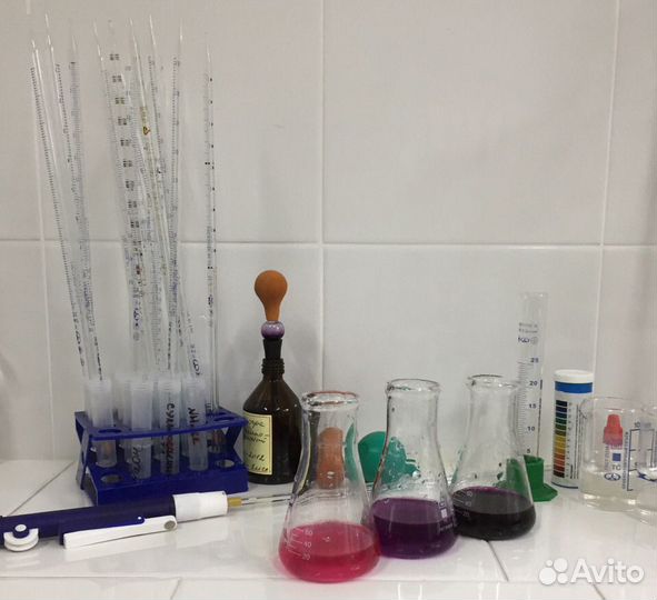 Химический анализ воды в Московской лаборатории