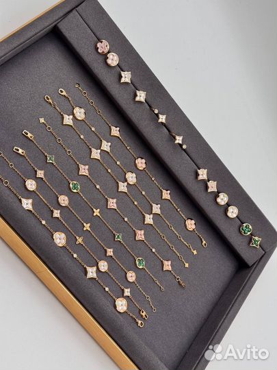 Серьги louis vuitton