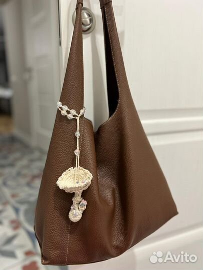 Обвес на сумку вязаный