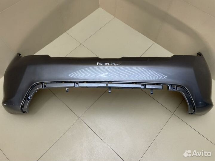 Задний бампер Peugeot 308 Рестайлинг