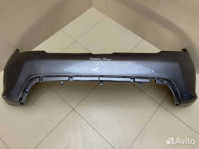 Задний бампер Peugeot 308 Рестайлинг