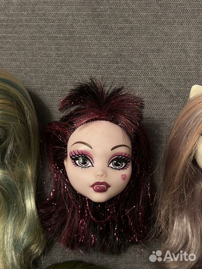 Головы кукол Монстер Хай