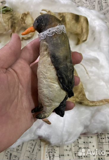 Ватные игрушки ручной работы