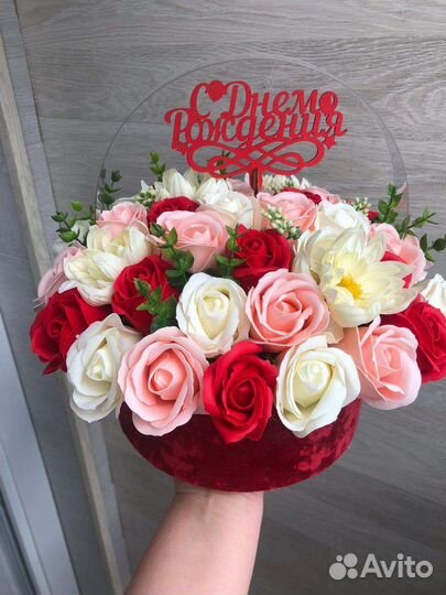 Мыльные букеты