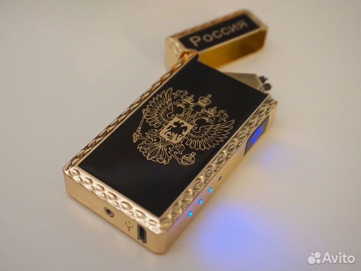 Зажигалка USB Герб РФ