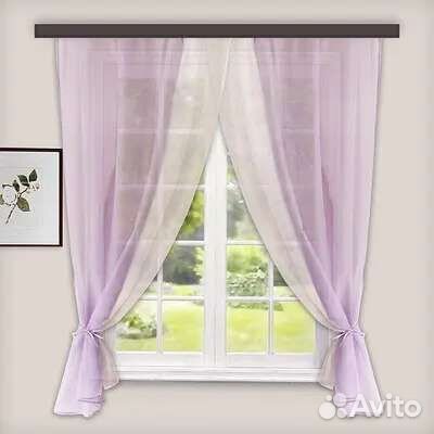 Комбинированный тюль