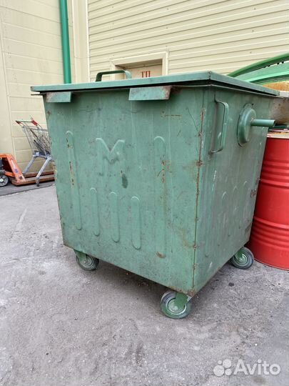 Контейнер для мусора передвижной 1100 литров