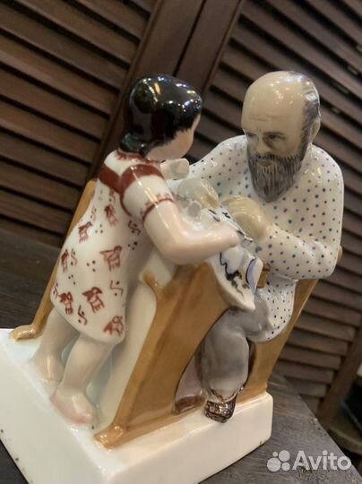 Фарфоровые статуэтки времен СССР лфз