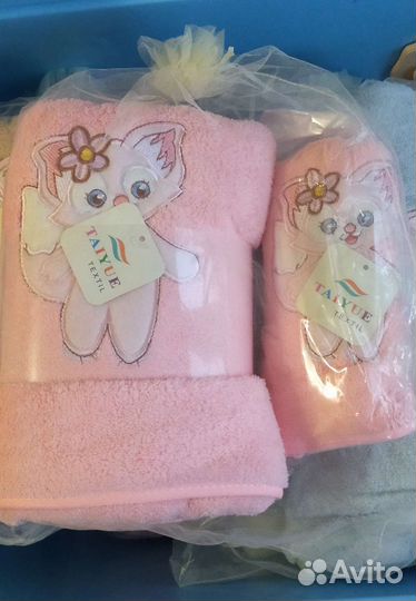 Набор махровых полотенец