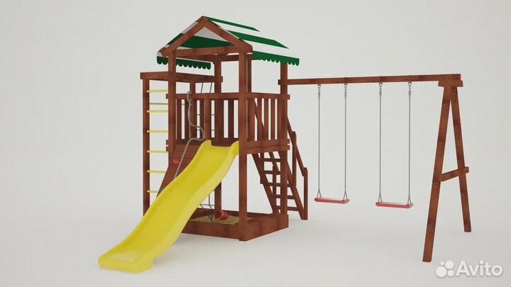 Детская игровая площадка для улицы зима - лето