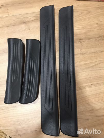 Накладки на пороги hyundai creta