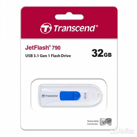 USB-флеш-накопитель Transcend TS32GJF790W