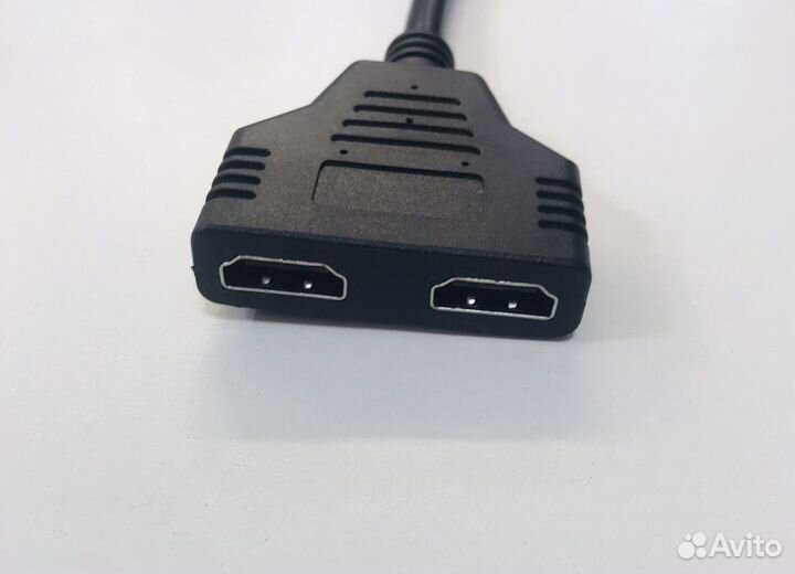 Cплиттер hdmi, 1 вход, 2 выхода, 0.3 м H02