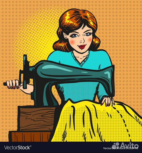 Пошив штор, ремонт одежды, лёгких изделий