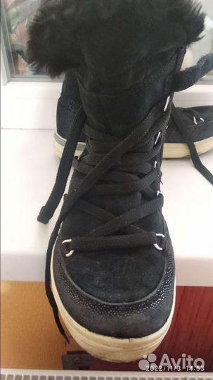 Зимние ботинки Geox для девочки 33