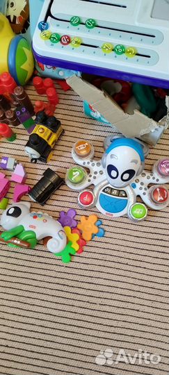 Набор игрушек. Fisher price, Lego, mega blocs, elc