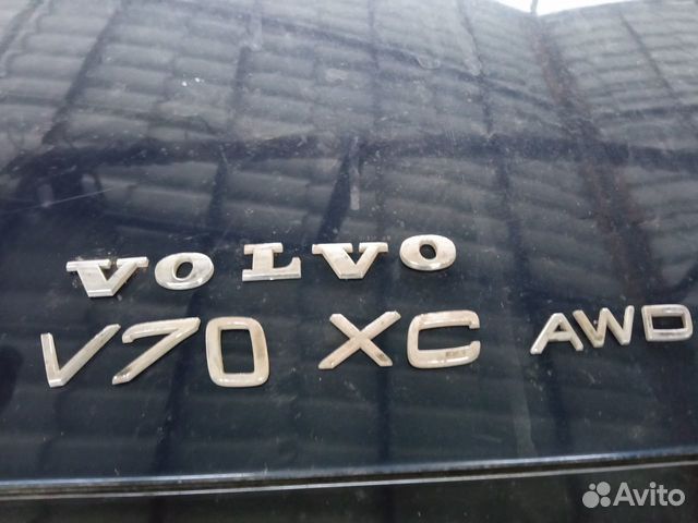 Буквы на багажник volvo awd, С70 забрали