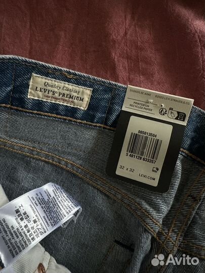 Джинсы мужские levis