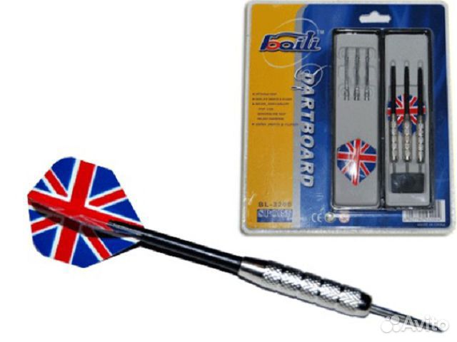 Дротики 24 грамм, в пластик чехол.(BL-3200)