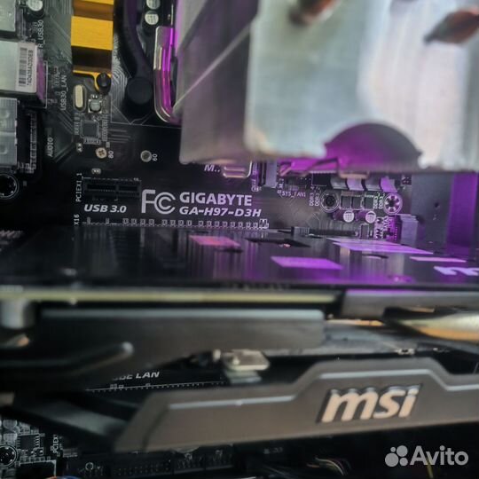 Игровой компьютер Core i7 4770k + R9 270X 4Gb