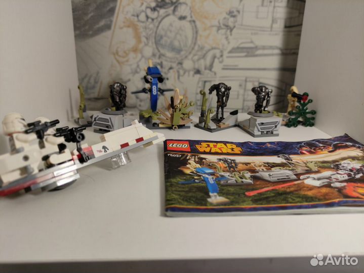 Lego Star Wars 75037 лот из двух набора 14 фигурок