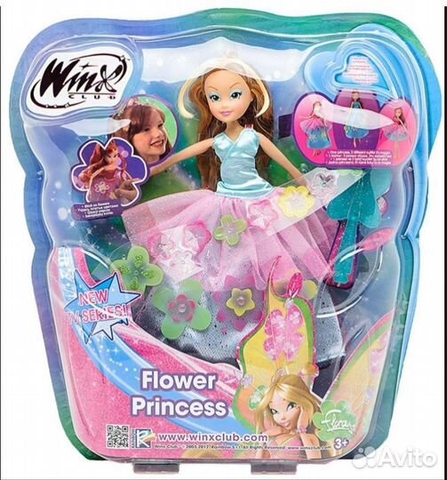 Winx кукла блум Флора принцесса Винкс