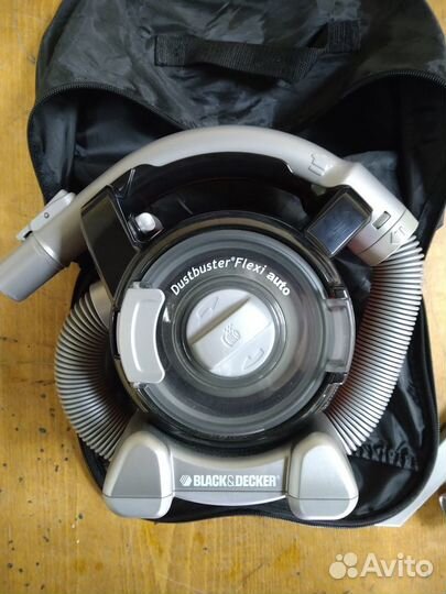 Автомобильный пылесос black decker