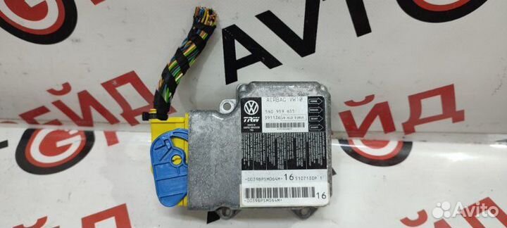 Блок управления airbag Volkswagen Passat 3C2 BZB