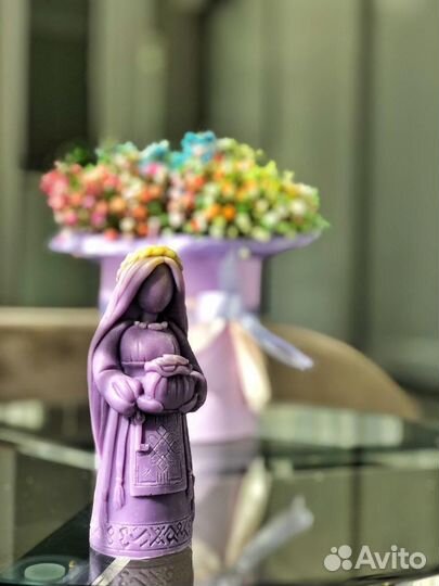 Кукла берегиня - свечи