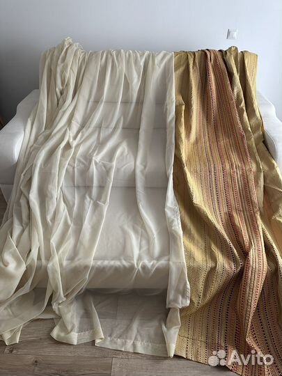 Шторы и тюль в комплекте