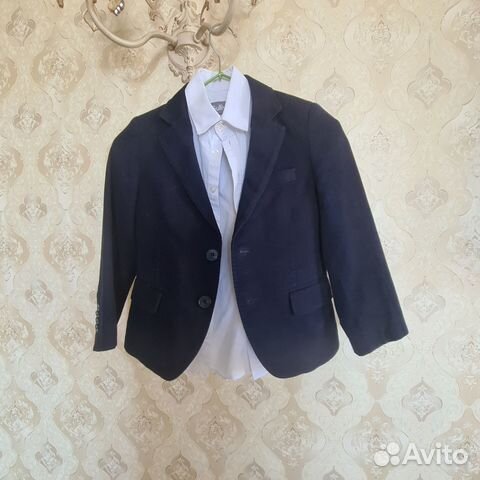 Костюм Gulliver 122 пиджак/брюки/рубашка/жилет