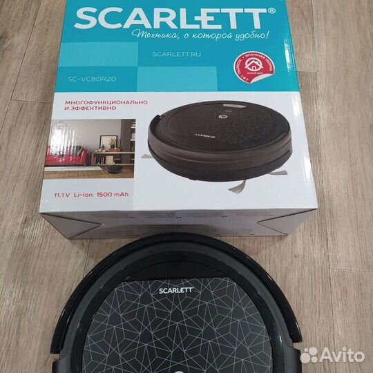 Робот пылесос scarlett SC-VC80R20