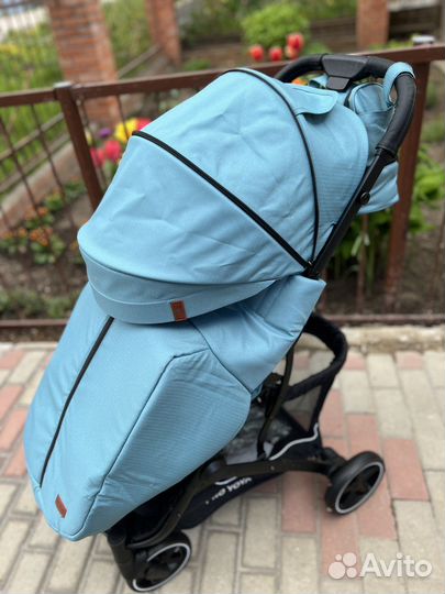 Коляска прогулочня новая Pro Yoya 2023 бирюзовая