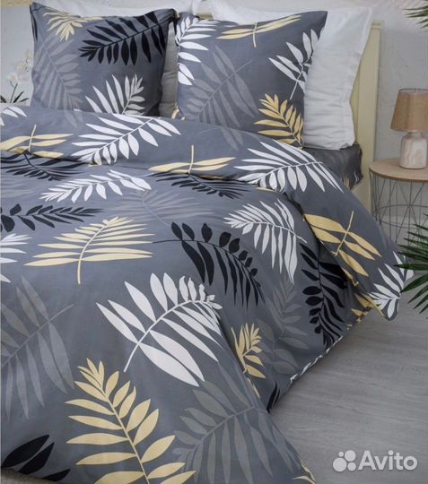 Комплект постельного белья 1,5 спальный из бязи