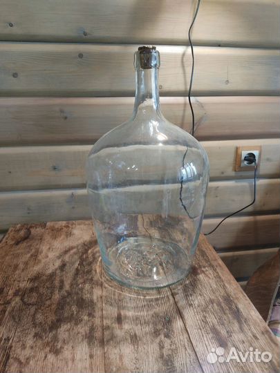 Бутыль антикварная интерьерная 7лит