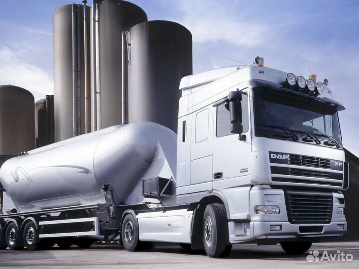 Услуги цементовоза, перевозка сыпучих грузов