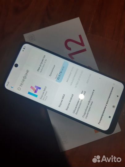 Xiaomi Redmi Note 12 5G, 6/128 ГБ