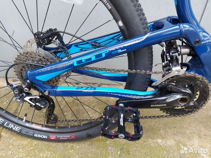 Велосипед GT как новый двухподвес