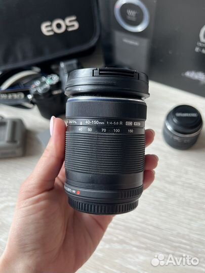 Olympus om-d e-m10 mark iii с обьективами