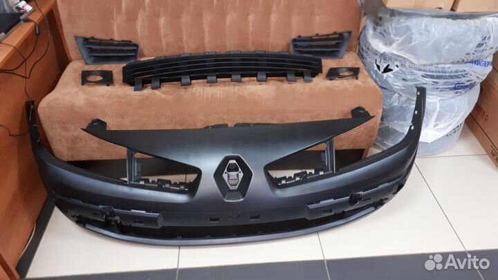 Бампер передний в сборе renault megane 2 С 2006 Г