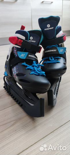Коньки Nordway детские раздвижные 30 33
