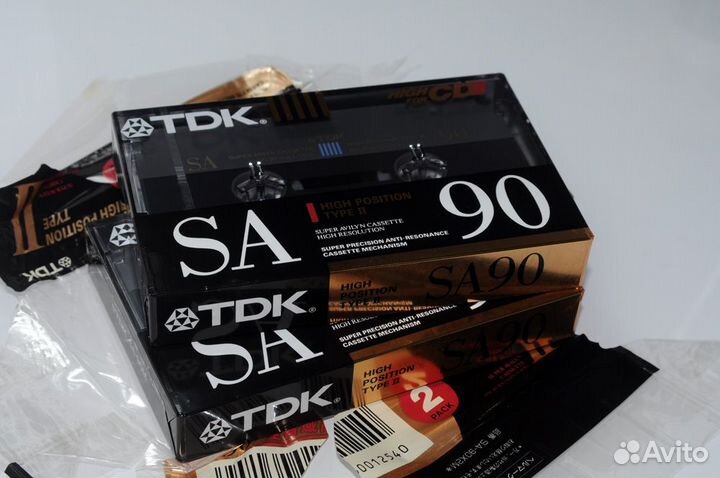 Аудиокассета TDK SA 90 japan market (4264)