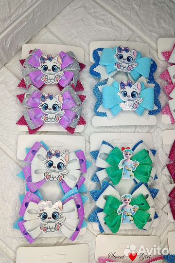 Резинки бантики для девочек