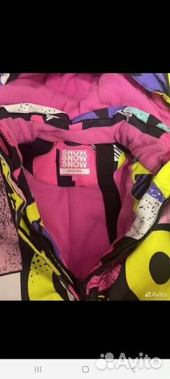 Зимний комбинезон для девочки размер 140