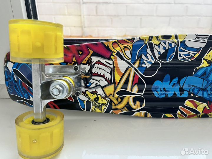 Пенни борд светящийся