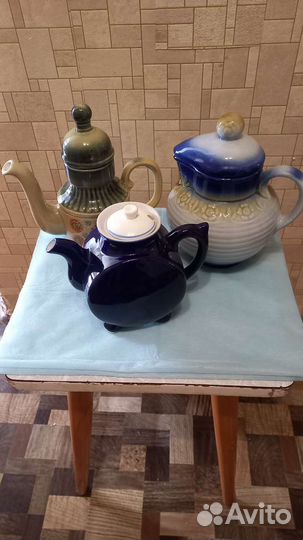 Чайники заварочные СССР, сахарницы