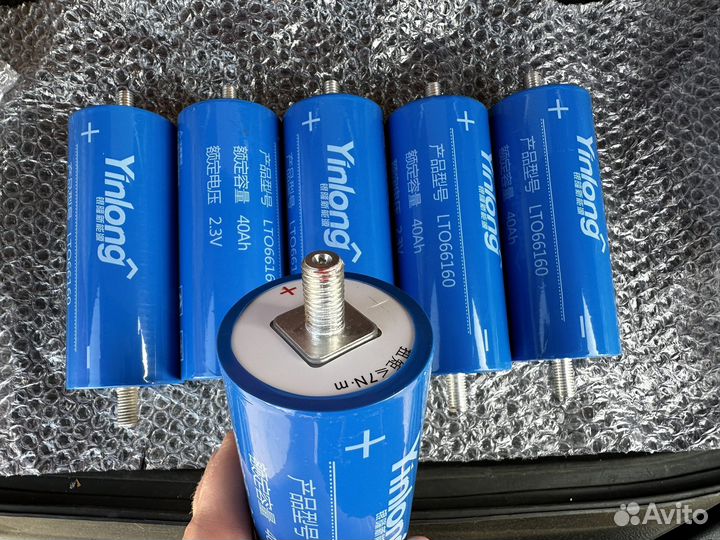 Литий титанат 40 ah без Аз