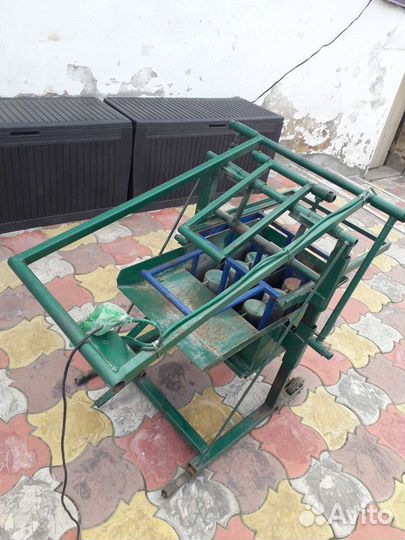 Шлакоблочный станок